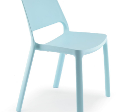 Maike chaise bleu